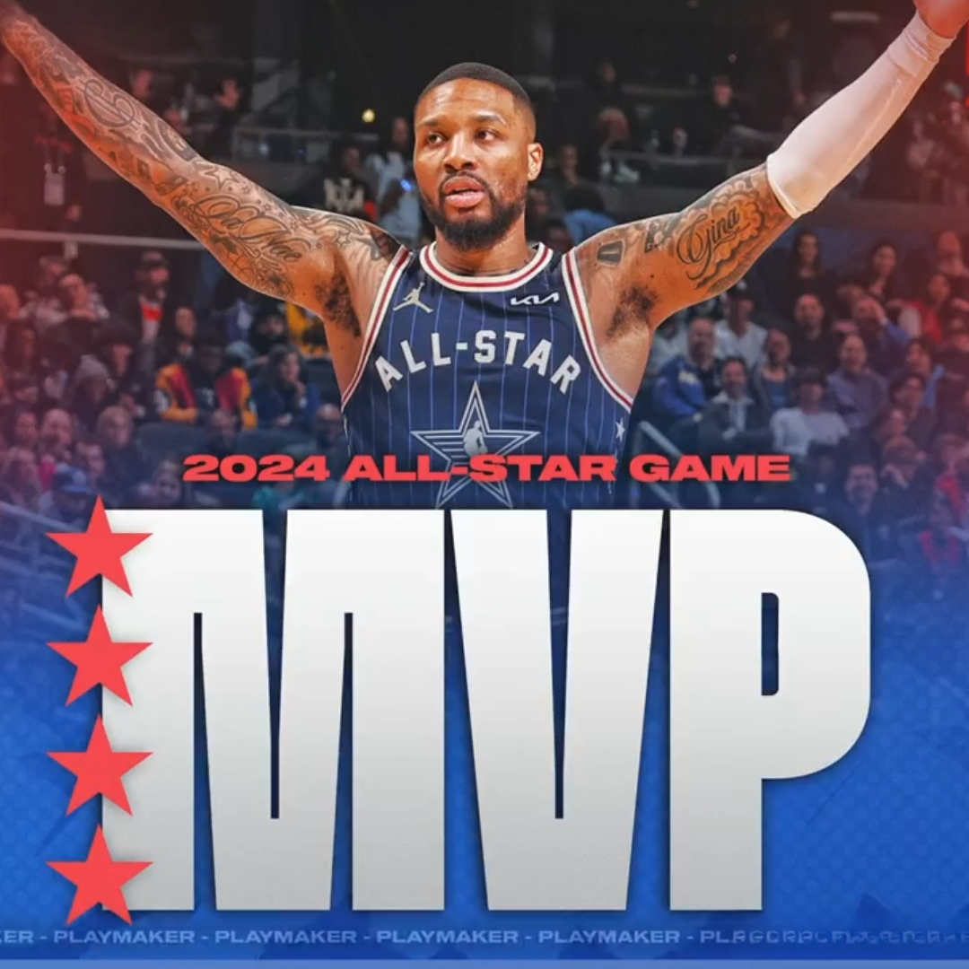开拓者星控卫利拉德获选本赛季MVP