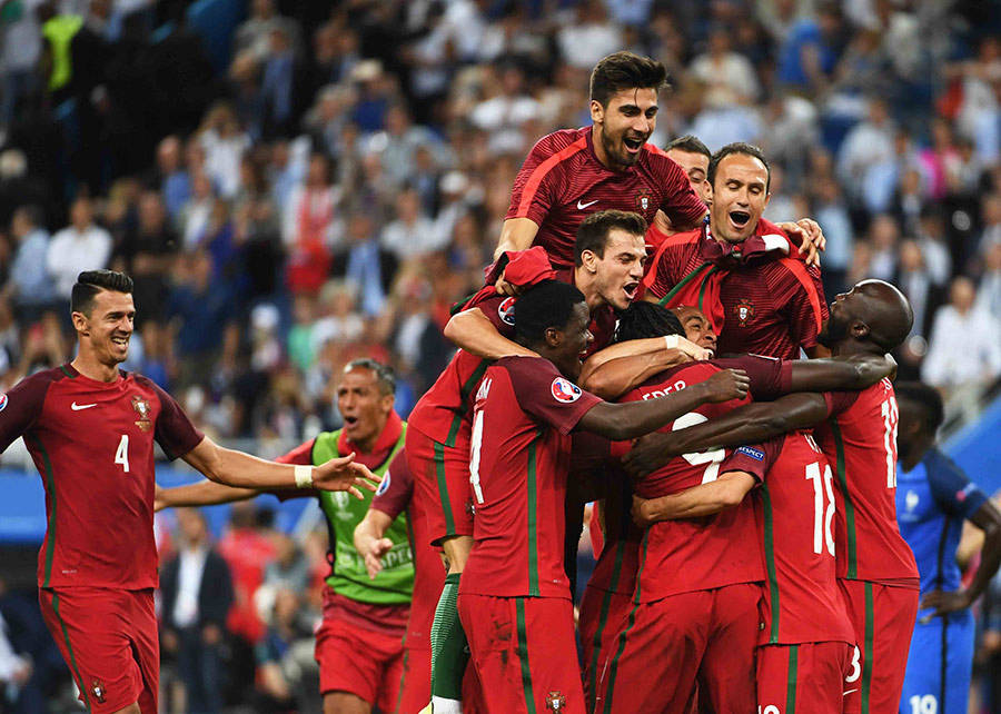 包含葡萄牙战平阿尔巴尼亚，出线希望略显黯淡的词条